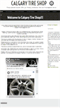Mobile Screenshot of calgarytireshop.com
